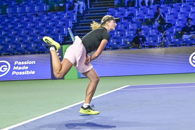 22nd September 2026; Kallang Tennis Hub, Singapore; WTA, Tennis Damen Tennis, Singapore Open Day 2; Tatiana Prozorova DavidxAsh