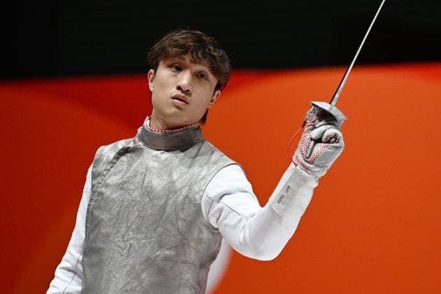 CHOI Chun Yin Ryan (HKG), SEPTEMBER 22, 2026 - Fencing : Men s Foil Individual Final at Aichi Sky Expo during the Asian Games Aichi-Nagoya 2026 in Aichi, Japan.  aflo_350025003 KenjiroxMatsuox