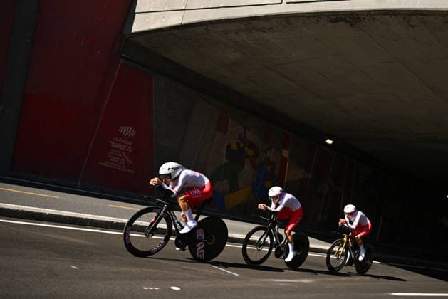 2026 UCI Road World Championships Picture by Chris Auld SWpix.com - 22 09 2026 - Cycling - 2026 UCI Road World Championships - MontrÃ al, Canada - Team Time Trial Mixed Relay - Nadia Hartman (Poland), Maja Tracka (Poland), Dominika Wlodarczyk (Poland) Copyright: x xSWpix.comx(t axPhotographyxHubxLtd)xChrisxAuld SWpix.comx SWP-3521-1207
