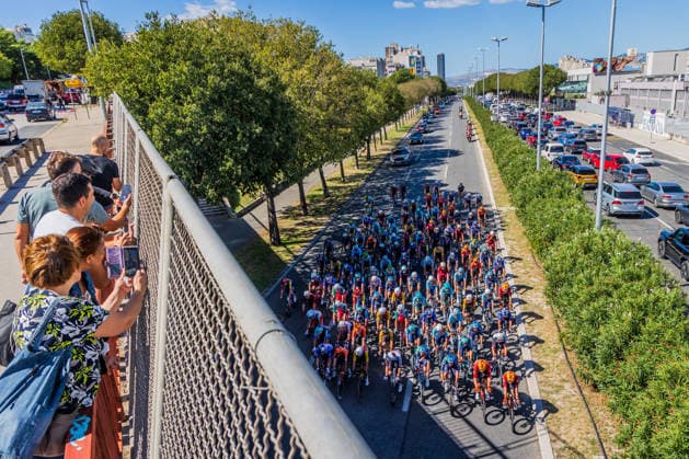 CRO Race 2026: Stage 1 Cyclists compete during the first stage of the CRO Race 2026, a 167-kilometre route from Split to Seget Donji in Split, Croatia on September 22, 2026. The six-stage race runs from September 22 to 27 across Croatia.  ZvonimirxBarisin PIXSELL