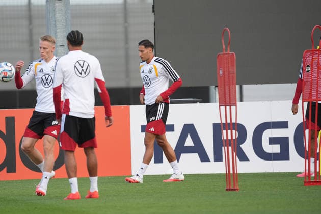 Younes Ebnoutalib Germany Herzo Base September 22, 2026 German National Team Nations League Preparation, Home Ground, HerzoBase, World of Adidas, Herzogenaurach