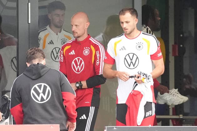 Max Rosenfelder Germany Herzo Base September 22, 2026 German National Team Nations League Preparation, Home Ground, HerzoBase, World of Adidas, Herzogenaurach