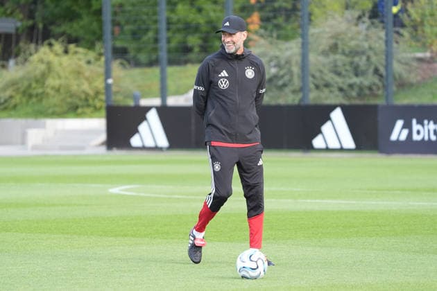National Team Coach Jürgen Klopp Germany Herzo Base September 22, 2026 German National Team Nations League Preparation, Home Ground, HerzoBase, World of Adidas, Herzogenaurach