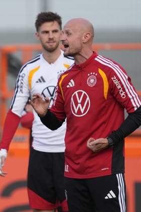 Strength and Conditioning Coach Krunoslav Banovcic Germany Herzo Base September 22, 2026 German National Team Nations League Preparation, Home Ground, HerzoBase, World of Adidas, Herzogenaurach