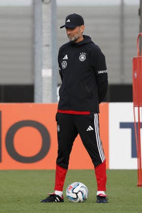 Pictured: National Team Coach Juergen Klopp, September 22, 2026, Media training session for the German national team with Juergen Klopp, Germany, Herzogenaurach, Media Center; DFL REGULATIONS PROHIBIT ANY USE OF PHOTOGRAPHS AS IMAGE SEQUENCES AND OR QUASI-VIDEO Copyright: HMBxMedia xJulienxBecker
