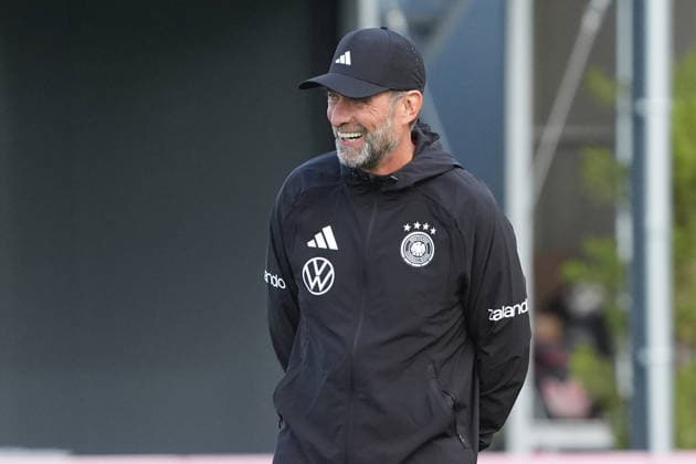 National Team Coach Jürgen Klopp Germany Herzo Base September 22, 2026 German National Team Nations League Preparation, Home Ground, HerzoBase, World of Adidas, Herzogenaurach