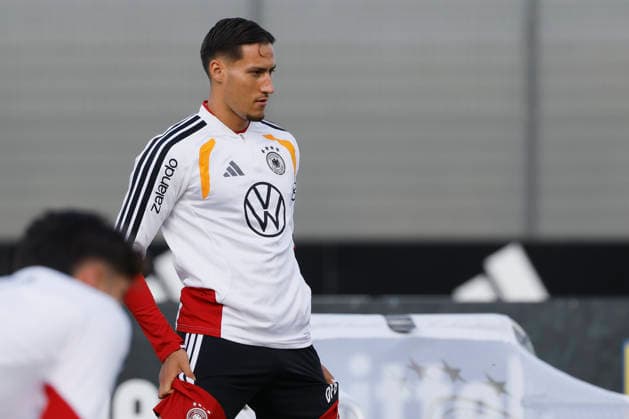 Pictured: Younes Ebnoutalib, September 22, 2026, Media training session for the German national team with Jürgen Klopp, Germany, Herzogenaurach, Media Center. DFL REGULATIONS PROHIBIT ANY USE OF PHOTOGRAPHS AS IMAGE SEQUENCES AND OR QUASI-VIDEO Copyright: HMBxMedia xJulienxBecker