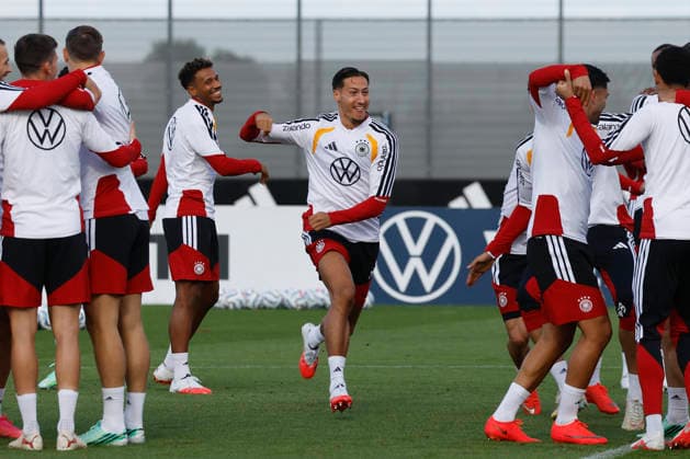 Football, Nations League, Germany national team, training
