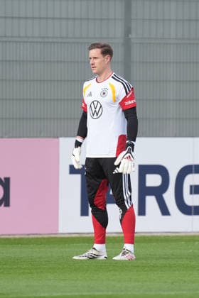 Goalkeeper Marc-André ter Stegen Germany Herzo Base September 22, 2026 German National Team Nations League Preparation, Home Ground, HerzoBase, World of Adidas, Herzogenaurach
