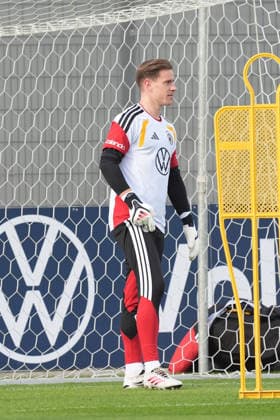 Goalkeeper Marc-André ter Stegen Germany Herzo Base September 22, 2026 German National Team Nations League Preparation, Home Ground, HerzoBase, World of Adidas, Herzogenaurach
