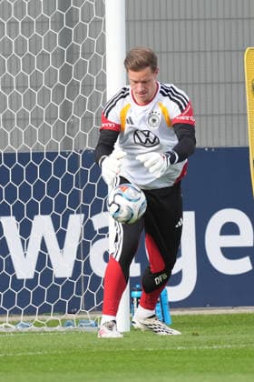 Goalkeeper Marc-André ter Stegen Germany Herzo Base September 22, 2026 German National Team Nations League Preparation, Home Ground, HerzoBase, World of Adidas, Herzogenaurach