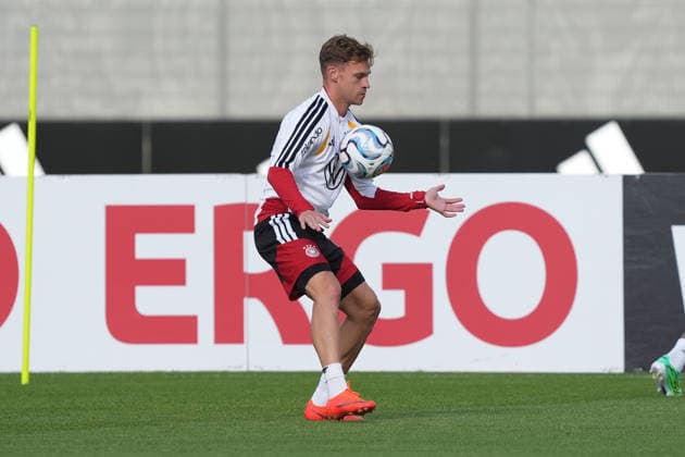 Joshua Kimmich Germany Herzo Base September 22, 2026 German National Team Nations League Preparation, Home Ground, HerzoBase, World of Adidas, Herzogenaurach