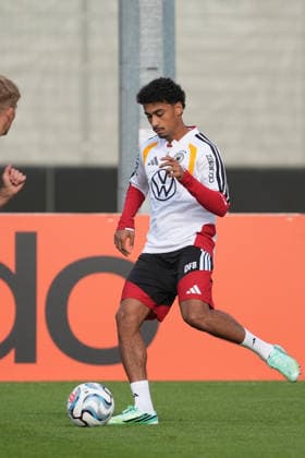 Nathaniel Brown Germany Herzo Base September 22, 2026 German National Team Nations League Preparation, Home Ground, HerzoBase, World of Adidas, Herzogenaurach