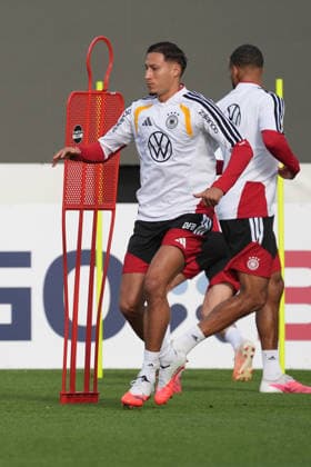 Younes Ebnoutalib Germany Herzo Base September 22, 2026 German National Team Nations League Preparation, Home Ground, HerzoBase, World of Adidas, Herzogenaurach