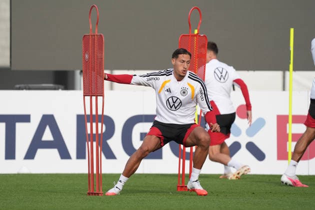 Younes Ebnoutalib Germany Herzo Base September 22, 2026 German National Team Nations League Preparation, Home Ground, HerzoBase, World of Adidas, Herzogenaurach