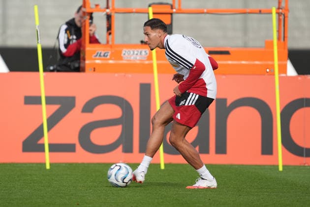 Younes Ebnoutalib Germany Herzo Base September 22, 2026 German National Team Nations League Preparation, Home Ground, HerzoBase, World of Adidas, Herzogenaurach