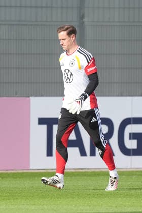 Goalkeeper Marc-André ter Stegen Germany Herzo Base September 22, 2026 German National Team Nations League Preparation, Home Ground, HerzoBase, World of Adidas, Herzogenaurach