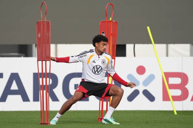Nathaniel Brown Germany Herzo Base September 22, 2026 German National Team Nations League Preparation, Home Ground, HerzoBase, World of Adidas, Herzogenaurach