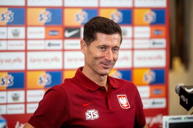 2026.09.22 Warszawa Pilka nozna kadra reprezentacja Polska Konferencja prasowa i trening reprezentacji Polski N z Robert Lewandowski Foto Jacek Prondzynski PressFocus 2026.09.22 Warsaw football press conference, PK, Pressekonferenz and training of the Polish football national team, Nationalteam Robert Lewandowski Credit: Jacek Prondzynski PressFocus NEWSPIX.PL --- newspix.pl 