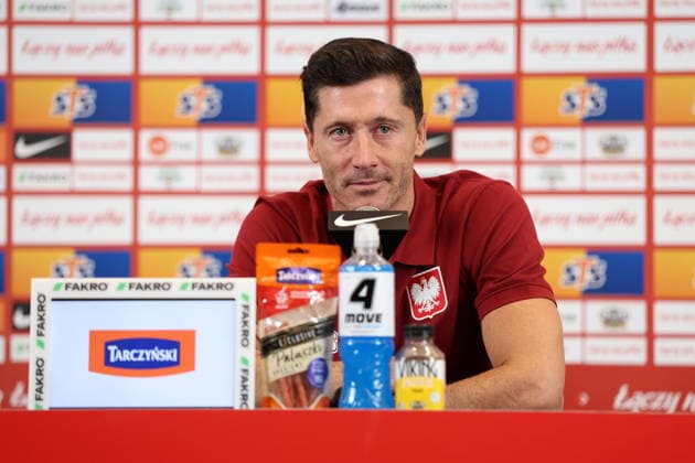 WARSZAWA 22.09.2026 KONFERENCJA PRASOWA REPREZENTACJI POLSKI --- POLISH FOOTBALL national team, Nationalteam press conference, PK, Pressekonferenz IN WARSAW ROBERT LEWANDOWSKI FOT. PIOTR KUCZA FOTOPYK NEWSPIX.PL --- newspix.pl 