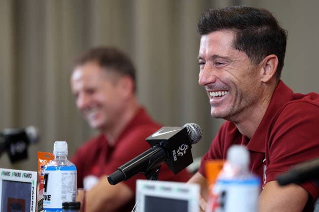WARSZAWA 22.09.2026 KONFERENCJA PRASOWA REPREZENTACJI POLSKI --- POLISH FOOTBALL national team, Nationalteam press conference, PK, Pressekonferenz IN WARSAW ROBERT LEWANDOWSKI FOT. PIOTR KUCZA FOTOPYK NEWSPIX.PL --- newspix.pl 