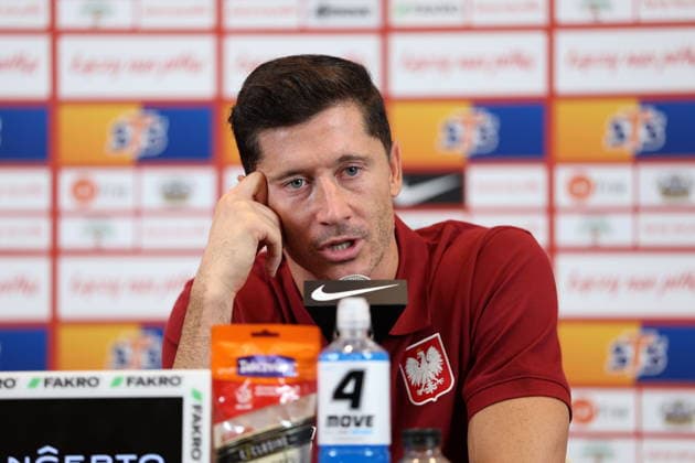 WARSZAWA 22.09.2026 KONFERENCJA PRASOWA REPREZENTACJI POLSKI --- POLISH FOOTBALL national team, Nationalteam press conference, PK, Pressekonferenz IN WARSAW ROBERT LEWANDOWSKI FOT. PIOTR KUCZA FOTOPYK NEWSPIX.PL --- newspix.pl 