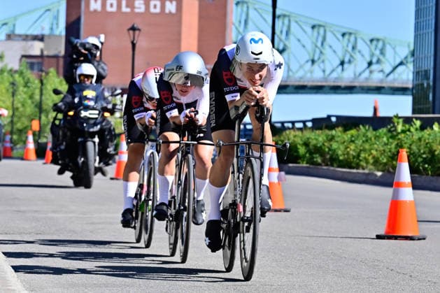 Jasmin Liechti, Marlen Reusser, Noemi Rüegg Mixed Relay 2026 Road Cycling World Championships Montreal Jasmin Liechti, Marlen Reusser, Noemi Rüegg Switzerland, Schweiz, Suisse 7th place in the Mixed Relay TTT at the 2026 UCI Road World Championships in Montreal, Canada The Road World Championships mark the 99th edition of the annual global road cycling competition Mixed Relay UCI Road World Championships, Road Cycling World Championships