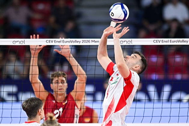 2026.09.22 Sofia siatkowka Mistrzostwa Europy w siatkowce mezczyzn Polska - Niemcy N z Marcin Komenda Foto Lukasz Laskowski PressFocus 2026.09.22 Sofia volleyball CEV Enel EuroVolley Men 2026 Poland v Germany Marcin Komenda Credit: Lukasz Laskowski PressFocus NEWSPIX.PL --- newspix.pl 