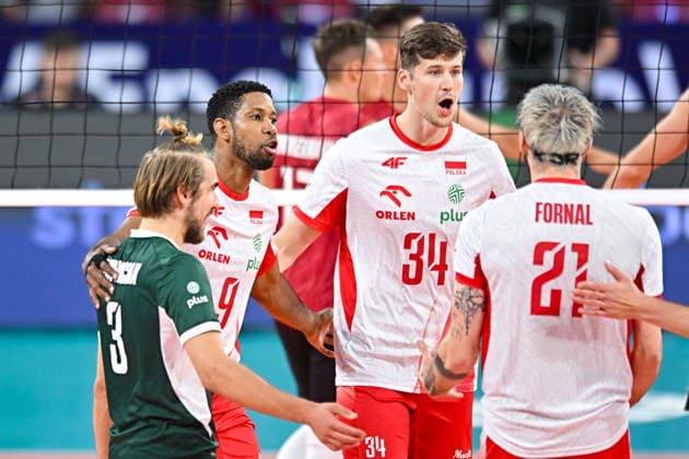 2026.09.22 Sofia siatkowka Mistrzostwa Europy w siatkowce mezczyzn Polska - Niemcy N z Wilfredo Leon Venero Szymon Jakubiszak Tomasz Fornal radosc emocje Foto Lukasz Laskowski PressFocus 2026.09.22 Sofia volleyball CEV Enel EuroVolley Men 2026 Poland v Germany Wilfredo Leon Venero Szymon Jakubiszak Tomasz Fornal radosc emocje Credit: Lukasz Laskowski PressFocus NEWSPIX.PL --- newspix.pl 