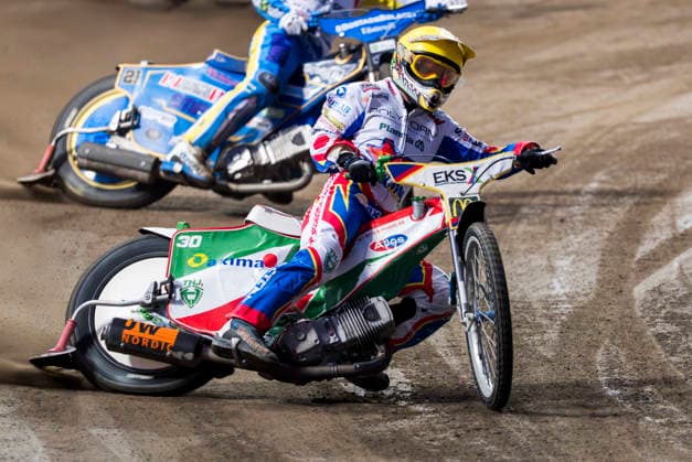260922 Dackarna Malilla s Tomas Jonasson during the second final of the Elitserien between Västervik and Dackarna Malilla on September 22, 2026, in Västervik  Copyright: OSCARxWALLIN BB260922BB446