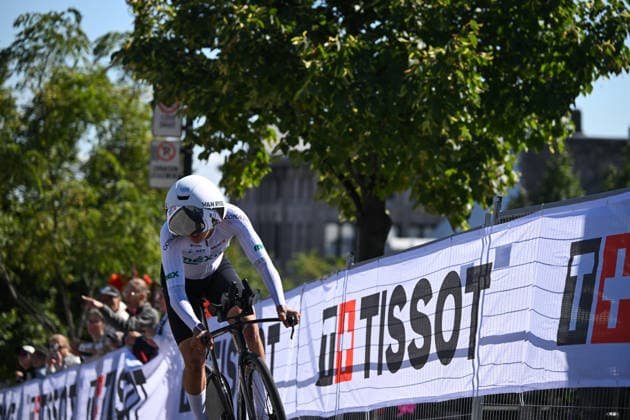 2026 UCI Road World Championships Picture by Zac Williams SWpix.com - 22 09 2026 - Cycling - 2026 UCI Road World Championships - MontrÃ al, Canada - Men Junior Individual Time Trial (ITT) - Omar Andrade (Mexico), Tissot Copyright: x xSWpix.comx(t axPhotographyxHubxLtd)xZacxWilliams SWpix.comx SWP-3521-1417