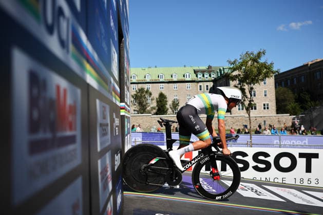 2026 UCI Road World Championships Picture by Alex Whitehead SWpix.com - 22 09 2026 - Cycling - 2026 UCI Road World Championships - MontrÃ al, Canada - Men Junior Individual Time Trial (ITT) - Ollie Jirovec (Australia) MontrÃ al Avenue du Parc Canada Copyright: x xSWpix.comx(t axPhotographyxHubxLtd)xAlexxWhitehead SWpix.comx SWP-3521-1422