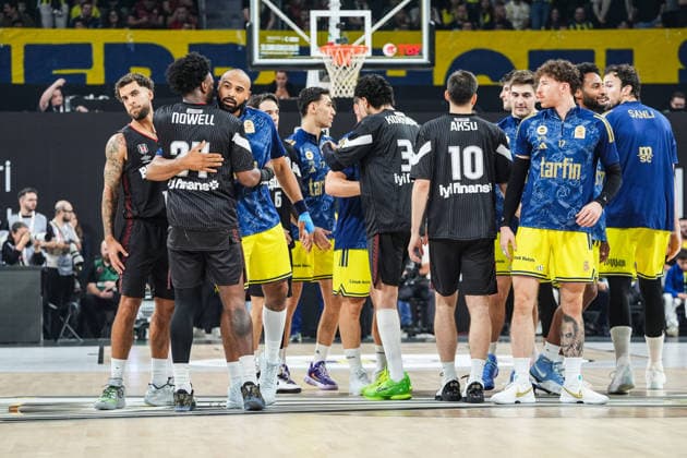 Fenerbahce Tarfin v Besiktas - Turkish Basketball Presidential Cup Final ISTANBUL, TURKIYE - SEPTEMBER 22: Players are seen during the 39th Presidential Cup basketball match at Sinan Erdem Dome in Istanbul, Turkiye, on September 22, 2026. Cemal Yurttas Anadolu Istanbul Turkey. Editorial use only. Please get in touch for any other usage.  Copyright: x2026xAnadoluxCemalxYurttasx