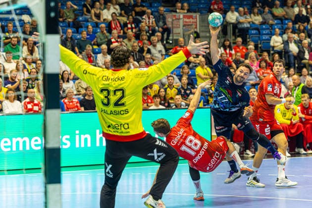 Handball, DHB Cup, MT Melsungen v Rhein-Neckar Löwen