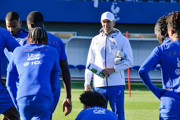 FOOTBALL : Entrainement de l™Equipe de France - 22 09 2026 ZinÃ dine Zidane (France) ClairefontaineFrance  Copyright: xBaptistexAutissierx