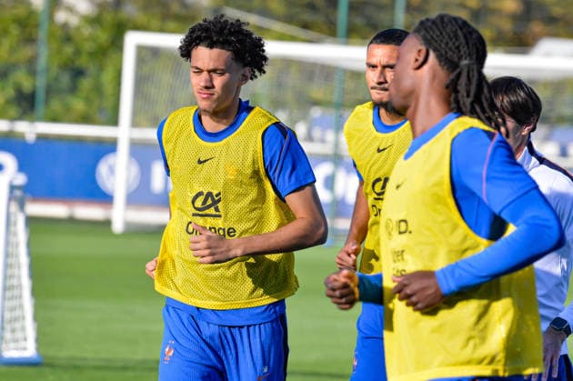 FOOTBALL : Entrainement de l™Equipe de France - 22 09 2026 Maghnes Akliouche (France) ClairefontaineFrance  Copyright: xBaptistexAutissierx