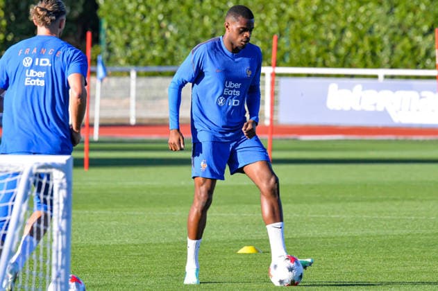 FOOTBALL : Entrainement de l™Equipe de France - 22 09 2026 Pierre Kalulu ClairefontaineFrance  Copyright: xBaptistexAutissierx
