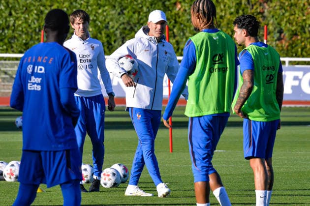 FOOTBALL : Entrainement de l™Equipe de France - 22 09 2026 ZinÃ dine Zidane (France) ClairefontaineFrance  Copyright: xBaptistexAutissierx