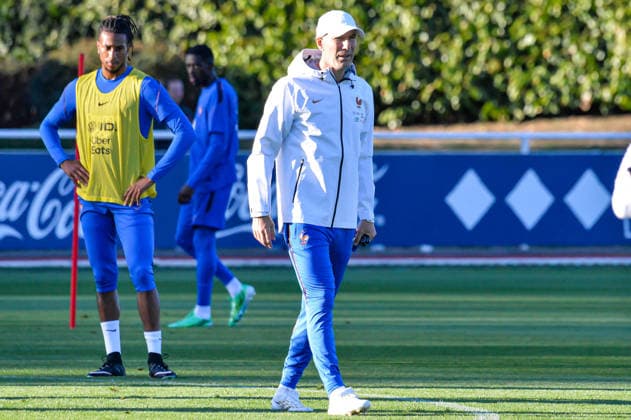 FOOTBALL : Entrainement de l™Equipe de France - 22 09 2026 ZinÃ dine Zidane (France) ClairefontaineFrance  Copyright: xBaptistexAutissierx
