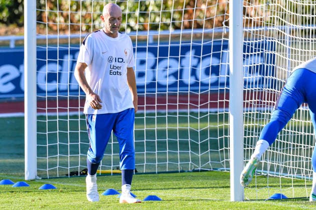 Football, Nations League, France national team, training