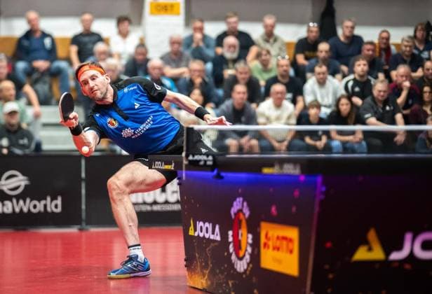 TABLE TENNIS 1ST BUNDESLIGA SEASON 2026–2027, MATCHDAY 5: MÜHLHAUSEN VS. DÜSSELDORF ** FOR EDITORIAL PURPOSES ONLY ** EDITORIAL USE ONLY ** p September 22, 2026 Mühlhausen Table Tennis 1 Bundesliga Season 2026–2027 Match Day 5 LOTTO Thüringen Center Court Post SV Mühlhausen vs. Borussia Düsseldorf Photo by Steffen Mengel Post SV Mühlhausen Germany Thuringia Mühlhausen Copyright SaschaxFromm Copyright: SaschaxFromm doc87ps0somi3l1d7lmif49 ,EDITORIAL USE ONLY Copyright: SaschaxFromm