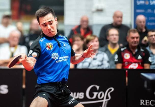 TABLE TENNIS 1ST BUNDESLIGA SEASON 2026–2027, MATCHDAY 5: MÜHLHAUSEN VS. DÜSSELDORF ** FOR EDITORIAL PURPOSES ONLY ** EDITORIAL USE ONLY ** p 22 09 2026 Mühlhausen Table Tennis 1 Bundesliga Season 2026–2027 Matchday 5 LOTTO Thüringen Center Court Post SV Mühlhausen Borussia Düsseldorf Match Kay Stumper Post SV Mühlhausen Germany Thuringia Mühlhausen Copyright SaschaxFromm Copyright: SaschaxFromm doc87ps3ke5wb512l5i9evf ,EDITORIAL USE ONLY Copyright: SaschaxFromm