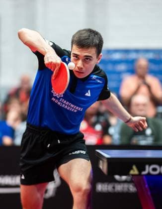 TABLE TENNIS 1ST BUNDESLIGA SEASON 2026–2027, MATCHDAY 5: MÜHLHAUSEN VS. DÜSSELDORF ** FOR EDITORIAL PURPOSES ONLY ** EDITORIAL USE ONLY ** p 22 09 2026 Mühlhausen Table Tennis 1 Bundesliga Season 2026–2027 Matchday 5 LOTTO Thüringen Center Court Post SV Mühlhausen Borussia Düsseldorf Match Kay Stumper Post SV Mühlhausen Germany Thuringia Mühlhausen Copyright SaschaxFromm Copyright: SaschaxFromm doc87ps3kkvpib169gny199 ,EDITORIAL USE ONLY Copyright: SaschaxFromm