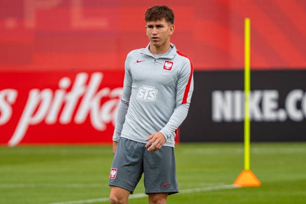 Marcel Regula seen during the Poland national team, Nationalteam training session on the second day of the team™s training camp ahead of the upcoming UEFA Nations League matches (Kazimierz Koper Ball Raw Images) Warszawa KS Zwar Poland Copyright: xKazimierzxKoperx KAZ_PZPN_DAY2-20