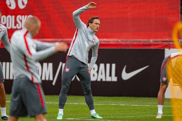 Piotr Zielinski seen during the Poland national team, Nationalteam training session on the second day of the team™s training camp ahead of the upcoming UEFA Nations League matches (Kazimierz Koper Ball Raw Images) Warszawa KS Zwar Poland Copyright: xKazimierzxKoperx KAZ_PZPN_DAY2-37