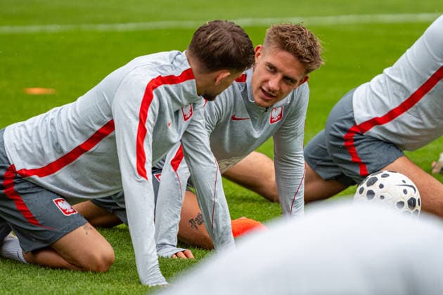 Michal Skoras seen during the Poland national team, Nationalteam training session on the second day of the team™s training camp ahead of the upcoming UEFA Nations League matches (Kazimierz Koper Ball Raw Images) Warszawa KS Zwar Poland Copyright: xKazimierzxKoperx KAZ_PZPN_DAY2-55