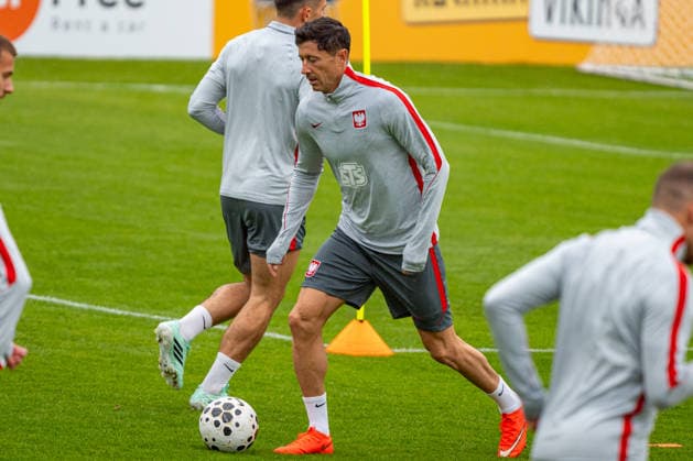 Robert Lewandowski seen during the Poland national team, Nationalteam training session on the second day of the team™s training camp ahead of the upcoming UEFA Nations League matches (Kazimierz Koper Ball Raw Images) Warszawa KS Zwar Poland Copyright: xKazimierzxKoperx KAZ_PZPN_DAY2-65