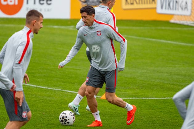 Robert Lewandowski seen during the Poland national team, Nationalteam training session on the second day of the team™s training camp ahead of the upcoming UEFA Nations League matches (Kazimierz Koper Ball Raw Images) Warszawa KS Zwar Poland Copyright: xKazimierzxKoperx KAZ_PZPN_DAY2-66