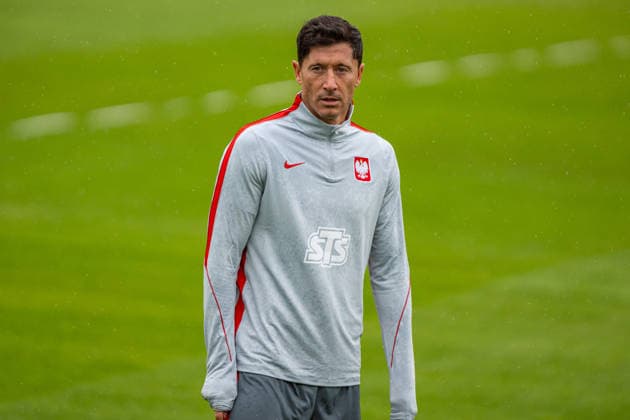 Robert Lewandowski seen during the Poland national team, Nationalteam training session on the second day of the team™s training camp ahead of the upcoming UEFA Nations League matches (Kazimierz Koper Ball Raw Images) Warszawa KS Zwar Poland Copyright: xKazimierzxKoperx KAZ_PZPN_DAY2-72