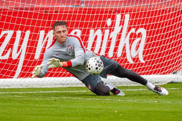 Marcin Bulka seen during the Poland national team, Nationalteam training session on the second day of the team™s training camp ahead of the upcoming UEFA Nations League matches (Kazimierz Koper Ball Raw Images) Warszawa KS Zwar Poland Copyright: xKazimierzxKoperx KAZ_PZPN_DAY2-86